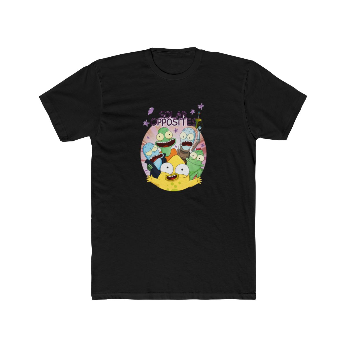 Solar Opposites Season 4 Key Art Adult T Shirt - alternate angle 3, merchandise