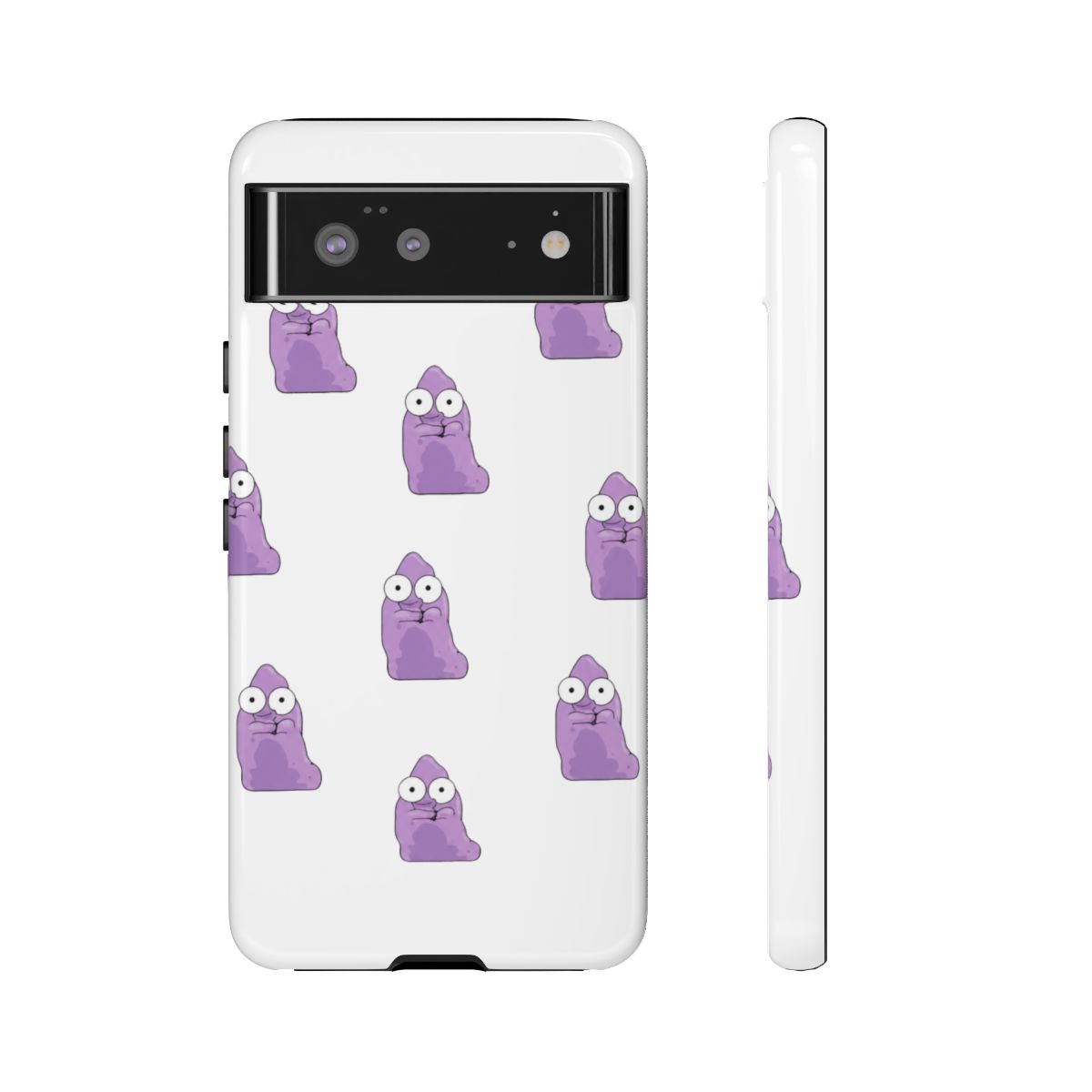 Purple Pleading Pupa Iphone Case - alternate angle 5, merchandise