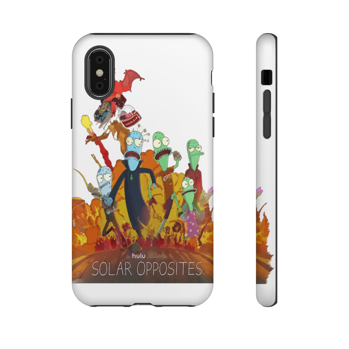 Yumyulack Solar Opposites Ruthless Intelligence Phone Case - alternate angle 5, merchandise