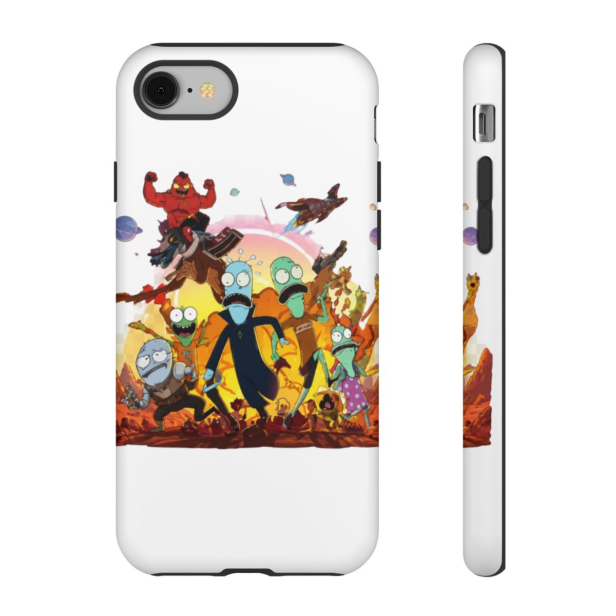 Korvo Solar Opposites Alien Scientist Phone Case - alternate angle 1, merchandise