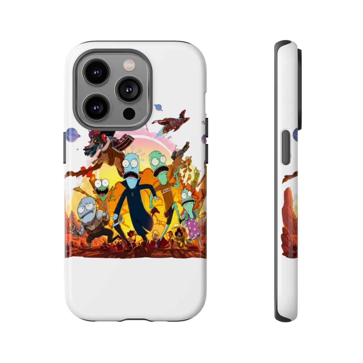 Korvo Solar Opposites Alien Scientist Phone Case - alternate angle 5, merchandise